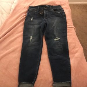 NWT Fashion Nova High Waist Distressed Jeans